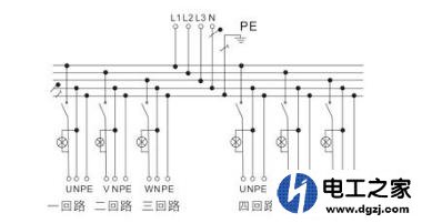 施工电梯配电原理图
