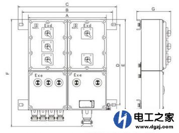 施工电梯配电原理图
