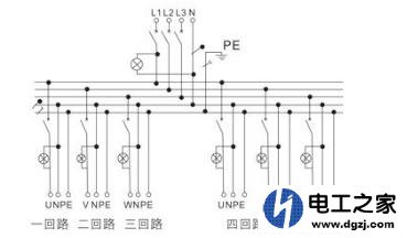 施工电梯配电原理图