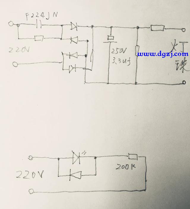 阻容降压电路的降压比