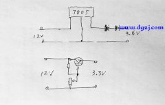 怎样把12伏电压降到3.3伏