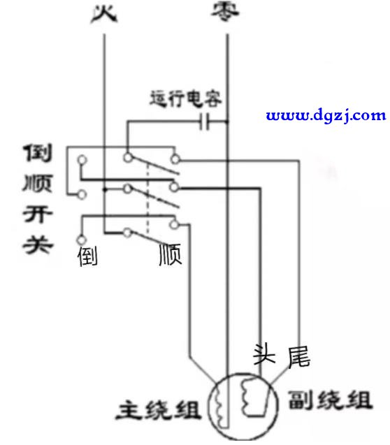 电动机倒顺开关的接线控制分析