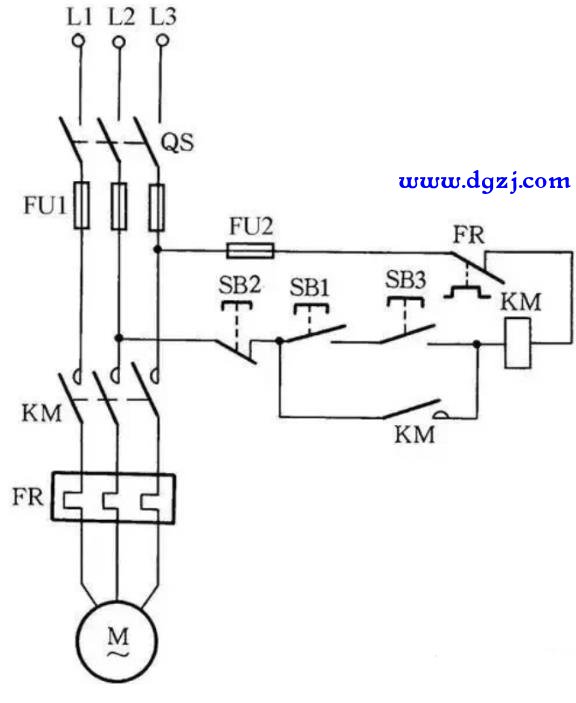 电动机的加密控制电路原理图解