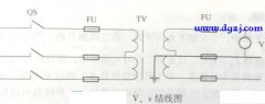 电压互感器接线方式和原理图讲解