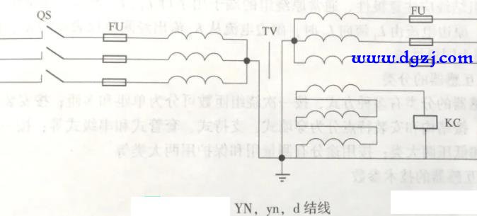 电压互感器接线方式和原理图讲解