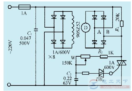 几个简单的直流调速电路图 几个简单的直流调速电路图