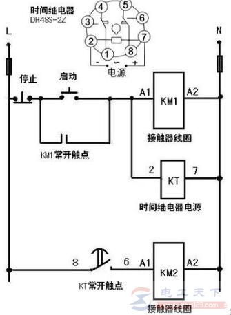 怎么使电机通电延时和断电延时