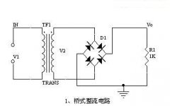 桥式整流电路以及电源滤波器和信号滤波器的区别