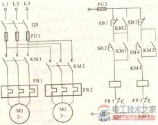 三相异步电动机顺序工作联锁控制原理详解