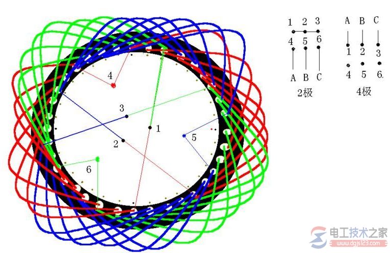 高低速电机接线图原理解析