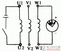 万用表如何判别三相异步电动机定子绕组首尾端？