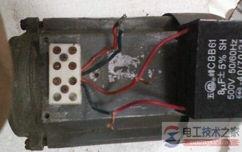 单相交流电动机怎么反转，单相交流电动机反转实物接线图