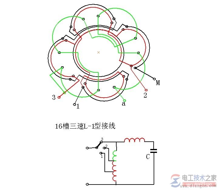 单相调速电机绕组接线图与接线方法 单相调速电机绕组接线图与接线方法
