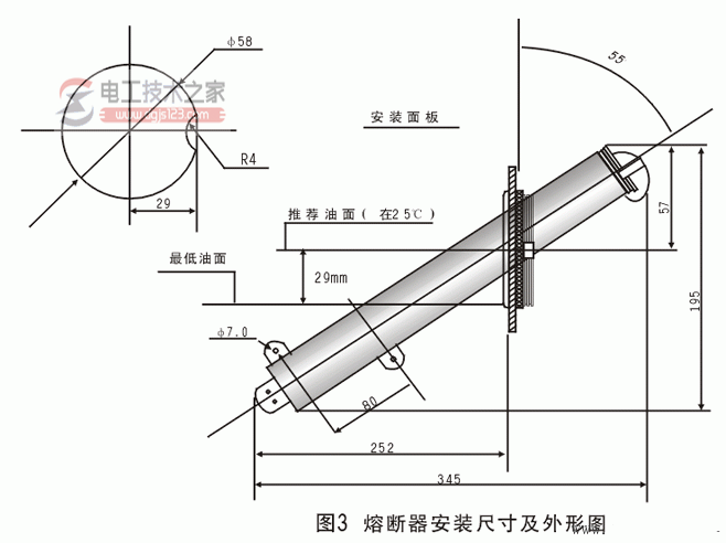 油浸式过载高压熔断器型号与基本参数详解