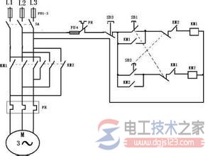 【图】电动机正反转自锁与互锁原理与接线图