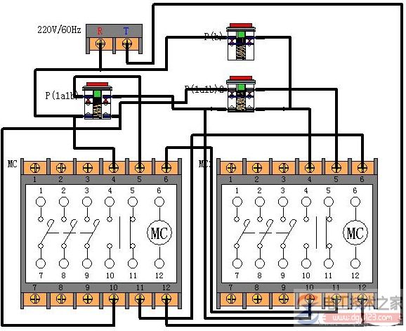 【图】电动机正反转自锁与互锁原理与接线图