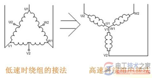 双速风机接线图_双速电机接线原理图