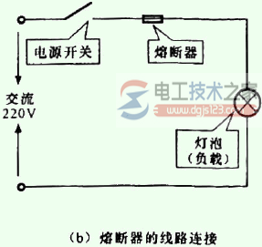 熔断器在线路中的作用_熔断器的连接关系