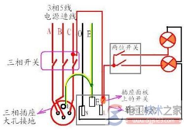 各种开关接线图与实物图图集