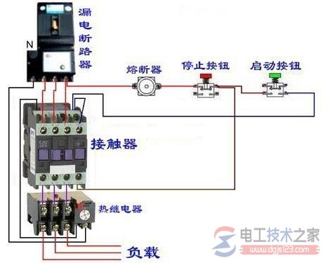 急停按钮开关的接线原理分析