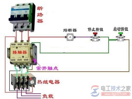 急停按钮开关的接线原理分析