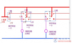 三控开关的原理，双联三控开关接线图