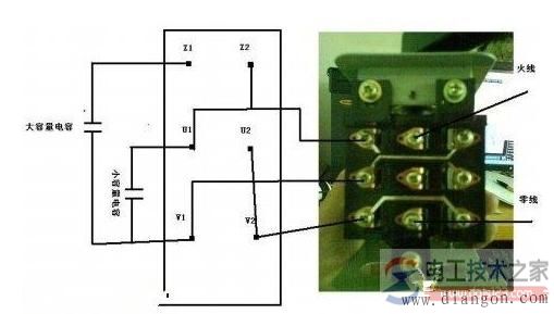 万能转换开关原理图与接线图及符号表示