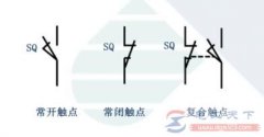 行程开关符号及图形，行程开关符号表示法(怎么画)