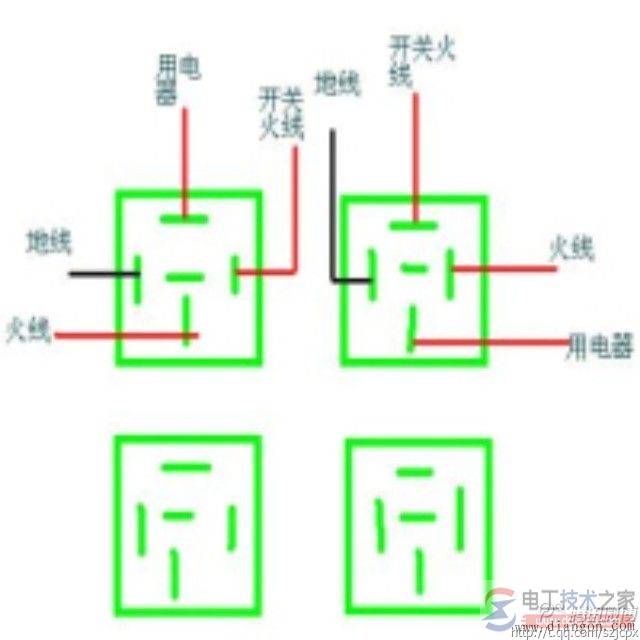 插座接线图大全：三孔插座与一开五孔插座接线图