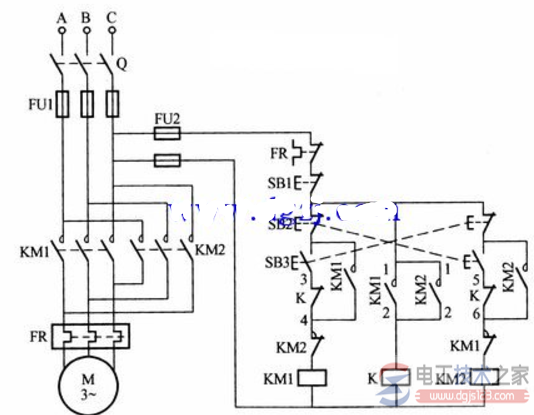 电动机防相间短路怎么接线？附正反转电路接线图(图文)