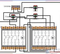 电动机的电气互锁与双重互锁实现正反转的电气原理图