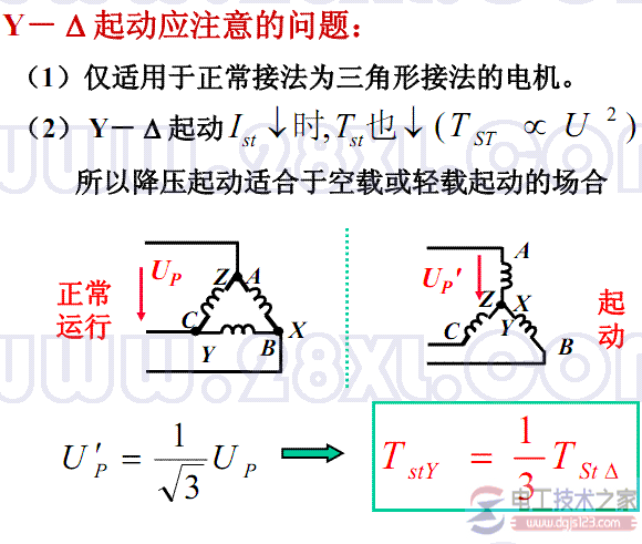 三相异步电动机的起动方式分类