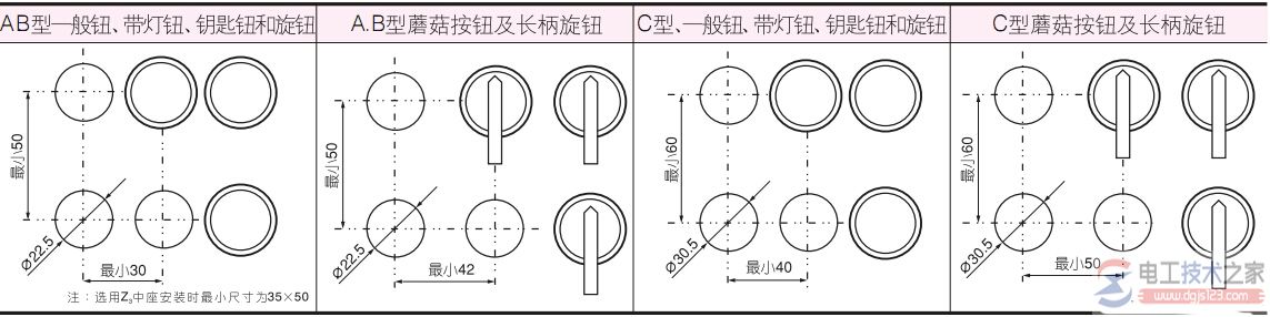 按钮开关接线图及开关元件功能