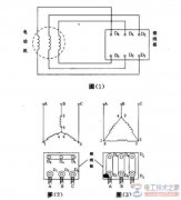 三相异步电动机的接线图与原理
