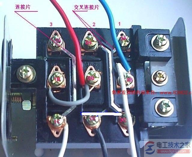 倒顺开关与电机接线图的多种形式