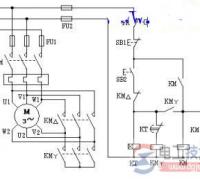 电动机星三角起动如何接线？星三角接线图实例
