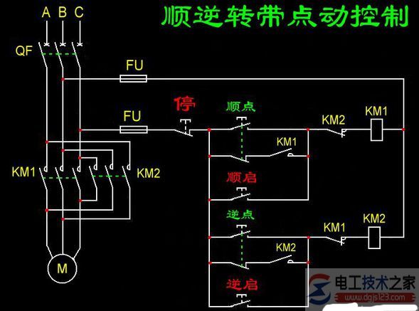 【图】电动机正反转自锁的原理图