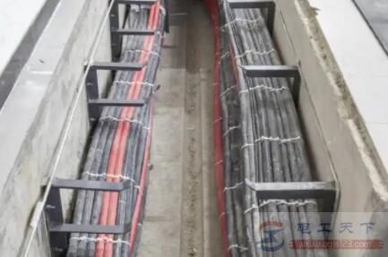 电缆沟内敷设电缆的方法