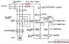 电机正反转接触器互锁电路图示例
