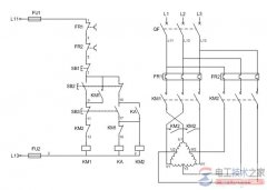 双速电动机控制电路接线图