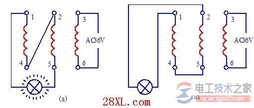 如何判别三相异步电动机绕组头尾？