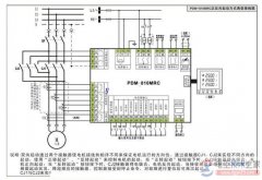 【图】电动机保护器实现正反向起动的接线图