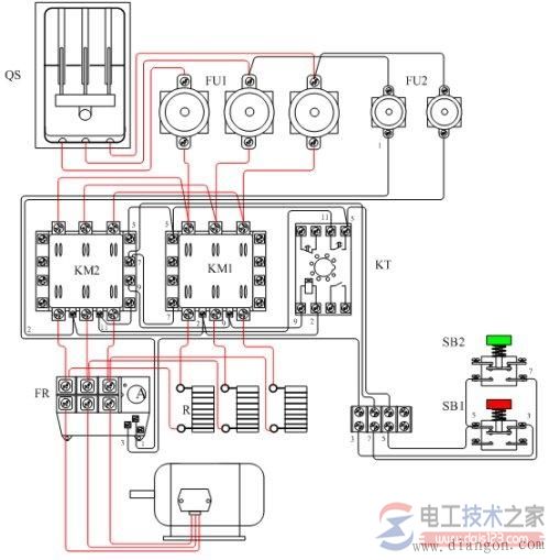 三相异步电动机降压启动的方式方法(图文) 三相异步电动机降压启动的方式方法(图文)