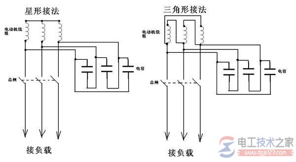 电动机转换为发电机如何接线(附接线图)