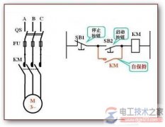 普通连续运行电动机控制原理图的多种方式(多图)