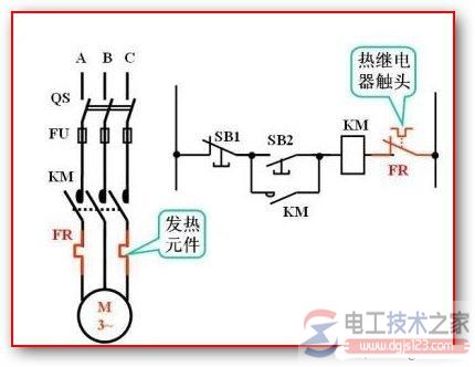 普通连续运行电动机控制原理图的多种方式(多图) 普通连续运行电动机控制原理图的多种方式(多图)