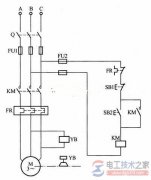 电磁抱闸电动机制动接线图与工作原理
