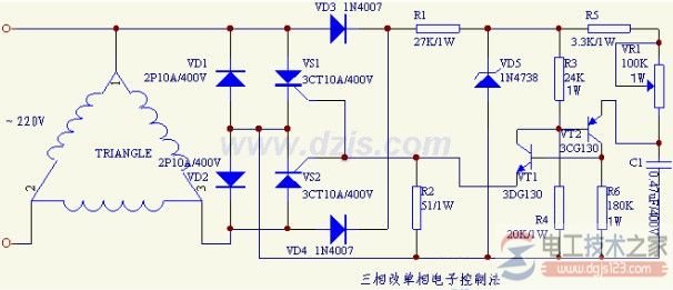 三相异步电动机的三角形连接与星形连接