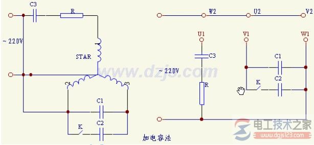 三相异步电动机的三角形连接与星形连接