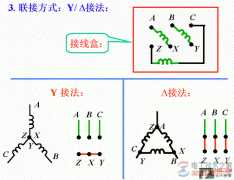 三相异步电动机星-三角的联接方式